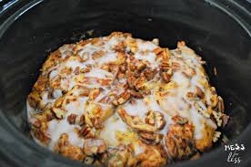 Cinnamon Roll Crock Pot French Toast Mess For Less