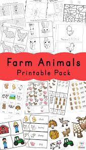 Farm animals are a great topic of study for preschoolers. Farm Animal Activities For Preschoolers Fun With Mama