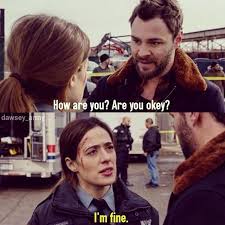 Chicagofirefanarmy On Instagram Are Here Any Burzek Shippers Chicagofire Chicagopd Chicagomed Dawsey Gabbydawso Chicago Pd Nbc Chicago Pd Chicago Shows