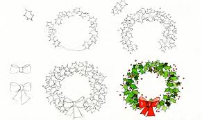 How to draw santa claus holding christmas lights easy. 8 Christmas Drawing Ideas To Get In The Holiday Spirit Craftsy