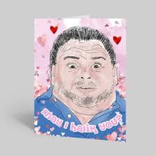 Hilarious 90 Day Fiancé Inspired "big Ed Showering You With Love This  Valentine's Day" Card for Him/her
