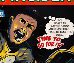 112. (SOLD OUT) "The Corked Bat Incident" 7" x 10.5" Art Print