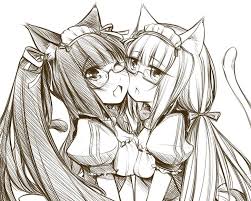 Check spelling or type a new query. Hd Wallpaper Anime Nekopara Animal Ears Blush Chocola Nekopara Glasses Wallpaper Flare