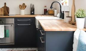 Here's where i totally break that rule. How To Paint Laminate Cabinets The Interiors Addict