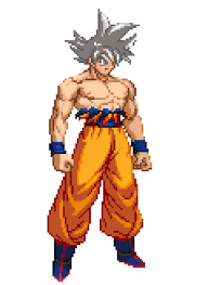 Transforms into ssjb once <50% health, regenerating his lost. Mastered Ultra Instinct Goku Sprite Sheet Novocom Top