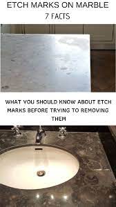 Simple at home fix for cleaning dirty marble. Etch Marks On Marble Cleaning Marble Cleaning Marble Countertops Marble Bathroom Vanity