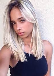 Couleur Dark Skin Blonde Hair Easy Hair Color Platinum Blonde Hair
