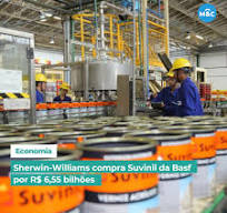 A Sherwin-Williams anunciou a compra da Suvinil, fabricante ...