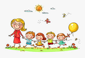 Clipart Teacher Teaching Kid - Clip Art Teacher Hugging Students ...