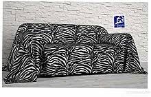 Coperta zebrata matrimoniale in pail colore marrone bianco e nero. Copriletto Zebrato Confronta Prezzi E Offerte Lionshome