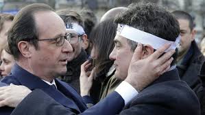 Charlie Hebdo : Patrick Pelloux chez Ruquier, en larmes dans les bras de  Hollande
