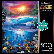 Maybe you would like to learn more about one of these? Amazing Nature Crystal Cove Ii 500 Piece Jigsaw Puzzle Iamapuzzler Buffalogames Jigsawpuzzle Dolphin Amazing Nature Buffalo Games 500 Piece Jigsaw Puzzles