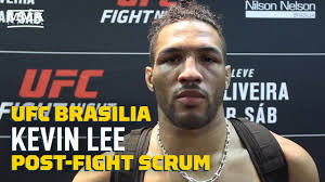 Kevin lee martial arts, atlanta, georgia. Ufc Brasilia Kevin Lee Suggests It Could Be A Few Years Before You See Him Again Mma Fighting Youtube