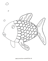 Regenbogenfisch Ausmalbild Ausmalbilder Regenbogenfisch Fisch Vorlage