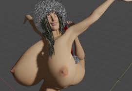 Файл STL Naked girl big boobs christmas 👧・Модель для загрузки и печати в  формате 3D・Cults