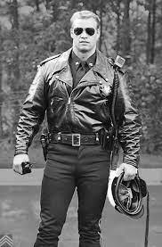 Academymen Beefcake With A Badge Leather Jacket Men Revival Clothing Leather Jacket