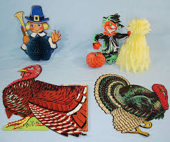 Create a fresh fall scene for thanksgiving day and every day leading up to it with centerpieces, mantel displays and other party decorations that blend with your home decor. Vintage Die Cut Thanksgiving Decorations Beistle Tom Turkeys Scarecrow Pilgrim Vintagetoys Com Item 1342