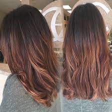 Natural Highlights Brown Dark Brown Hair Hand Painted Balayage Highlights Red Brown Copper Tones By Ig Hairbynickyz Hair Hair Styles Hair Makeup