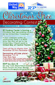 393 spirit week flyer free vectors on ai, svg, eps or cdr. Christmas Tree Decorating Contest United Way Of Central Florida