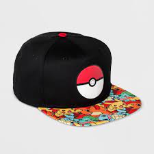 Boys Pokemon Baseball Hat Black Baseball Hats Kids Hats Hats