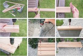Diy Garden Bench With Concrete And Wood Diy Gartendekoration Garten