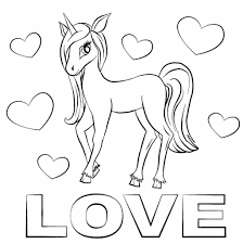 Kids love these printable valentine's day printables. Unicorn Coloring Pages Free Printable Coloring Pages For Kids