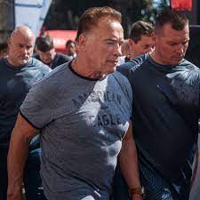 He trained for hours a day, both at a local gym and at home where he set up a training area in a room that had no heat. Argh Me Back Arnold Schwarzenegger Ok After South Africa Flying Kick Arnold Schwarzenegger The Guardian