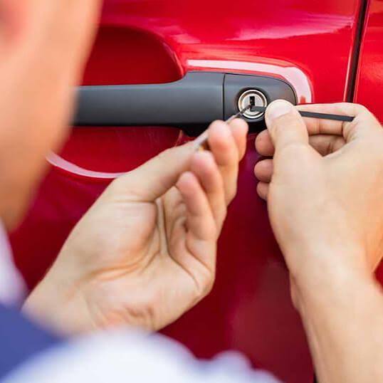 Summit Bolt Locksmith technician working in Ogden