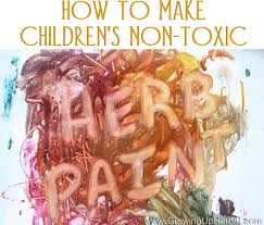 Some plant material yields its colour much more easily than others, and while onion skins will release their colour very quickly, some material needs to be cooked for hours, making it less economic to do. Homemade Paint For Kids How To Make A Natural Non Toxic Herbal Paint
