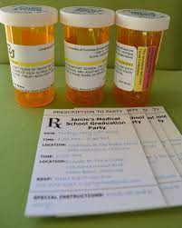 Custom Medical Theme Invitations Very Creative For When Finge Nursing School Graduation Party Pharmacy School Graduation Party Graduation Party Invitations