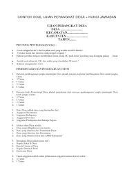 Download contoh soal cpns 2019 dan informasi lowonganya. Download Contoh Soal Tes Perangkat Desa Dan Kunci Jawaban 2018 Guru Galeri