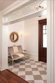 Black And White Checkered Floor Entry Tan And White Checkered Floors Home Foyer Design Luxury Interior Design