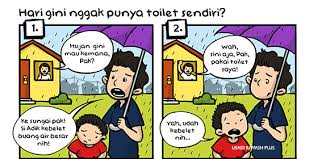 Listen and download to an exclusive collection of pakai buang ringtones for free to personalize your iphone or android device. Toilet With Septic Tank Comic Strip Usaid Iuwash Plus Usaid Iuwash Plus