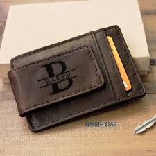 Compare prices & save money on wallets. Mens Leather Money Clip Money Clip Wallet Groomsmen Gifts Etsy Groomsmen Wallet Personalized Money Clips Custom Money Clips