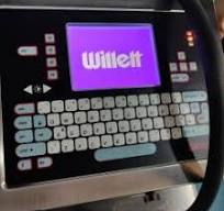 Willett 630 Continuous Inkjet Printer Industrial Batch Coding Machine  Expire Date Printing Machine for Bottle