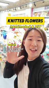 Home Goods Knitted Flowers