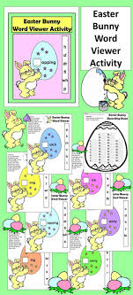 Easter Bunny Word Viewer Activity This Colorful Activity Packet Will Engage Your Studen Easter Language Arts Activities Fun Language Arts Easter Language Arts