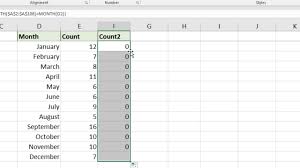 Count Months In Date Range In Excel Two Formula Examples