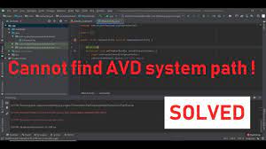 Solved Cannot Find Avd System Path In Android Studio Tech Tutorial Youtube