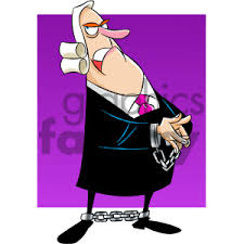 An appellate judge, the chief justice and associate justices of the u.s. Cartoon Supreme Court Justice With Hands Cuffed Clipart Commercial Use Gif Jpg Png Eps Svg Ai Pdf Clipart 405595 Graphics Factory