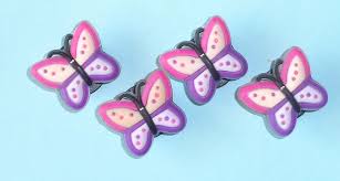 Purple Butterfly Jibbitz Shoe Charms Shoe Plugs Shoe Buttons Clog Charms Shoe Decorations For Crocs Great Prices Shoe Charms Decorated Shoes Shoe Brands
