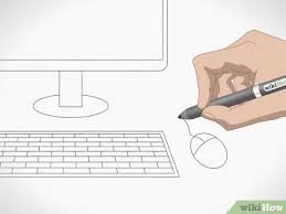 This is the brains of the computer. 4 Ways To Draw A Computer Wikihow