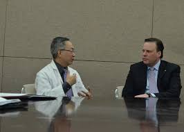 Today we had a wonderful visit from BMO Financial Group's John MacAulay, Paul  Seipp, Joseph Fiorentino and Richard Clement. BMO have established the BMO  Financial Group Research Scholarship for Excellence. The scholarship