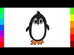 (step 2) lightly draw guide lines thru the square … these will be erased at the end. How To Draw A Cute Baby Penguin Easy Novocom Top