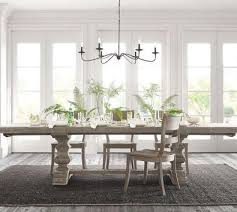 Banks Extending Dining Table 76 112 L Gray Wash Pottery Barn In 2020 Dining Table With Bench Dining Room Decor Dining Room Design