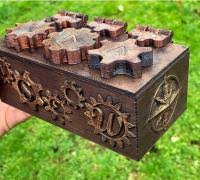 Each of these unique puzzle boxes was constructed with extraordinary care, often using wood, metal and walnut. Steampunk Puzzle Box 3d Models To Print Yeggi