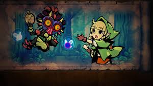 Definitive edition for the nintendo switch. Hyrule Warriors Legends Toon Linkle Encounters Skull Kid Screenshot 3ds