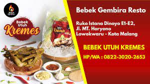 Bebek Goreng Utuh Di Malang Hp Wa 0822 3020 2653 Makanan Bebek Malang