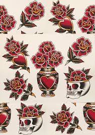 Maybe you would like to learn more about one of these? Traditional Rose Tattoo Flash Traditional Rose Tattoos Traditional Tattoo Flowers Traditional Tattoo Flash Art