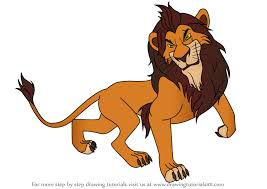 Learn how to draw anime lion pictures using these outlines or print just for coloring. Learn How To Draw Scar From The Lion King The Lion King Step By Step Drawing Tutorials